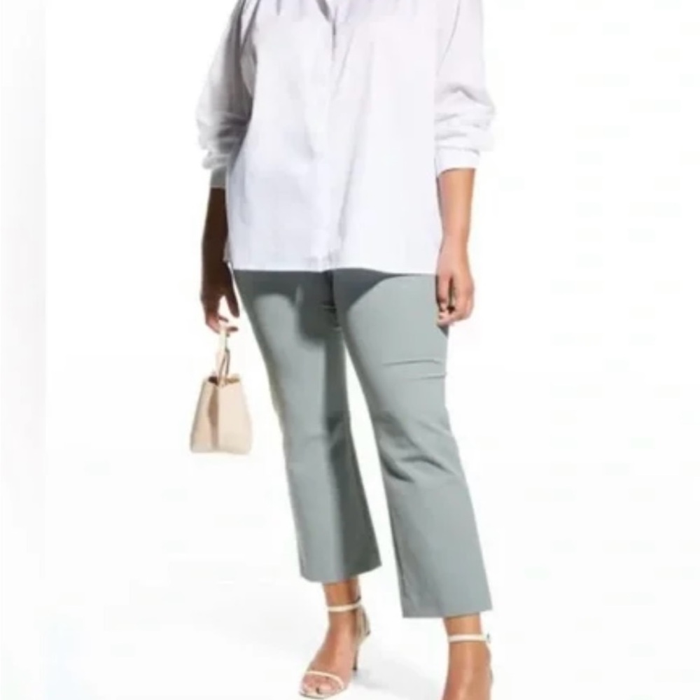 NWT Size 2X HARSHMAN PEARL TUNIC WHITE 100% cotton $202 MSRP